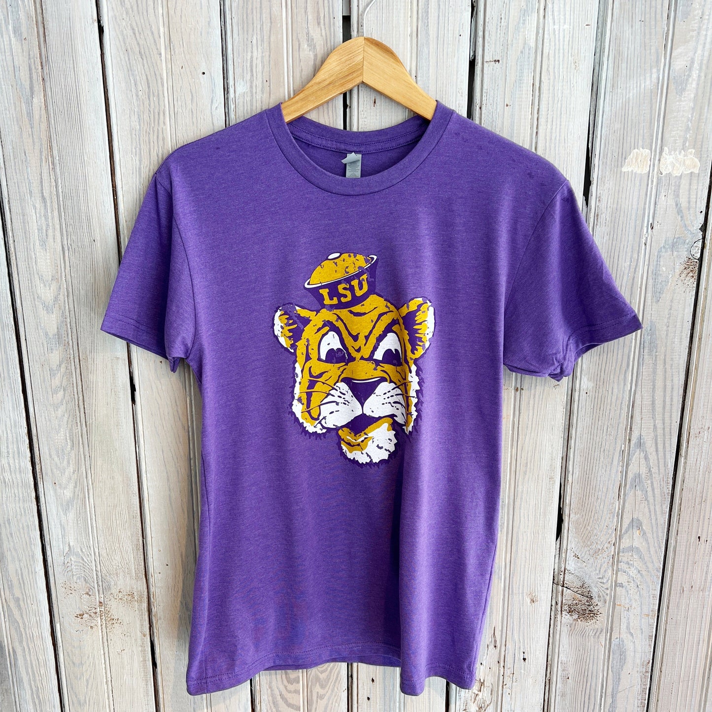 LSU Sailor Mike Tee-heather purple