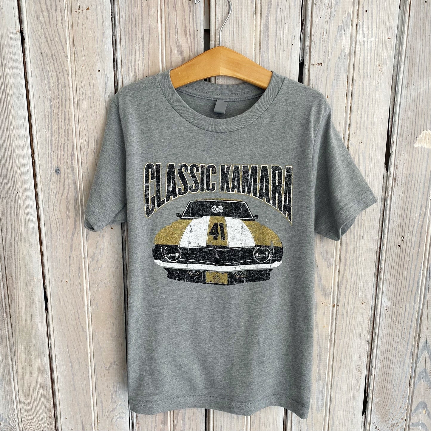 Classic Kamara Kids Tee-grey