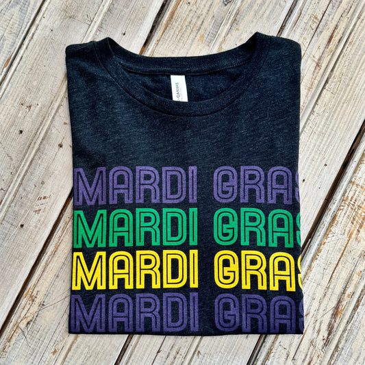 Mardi x 5 Women's Crew-tri black