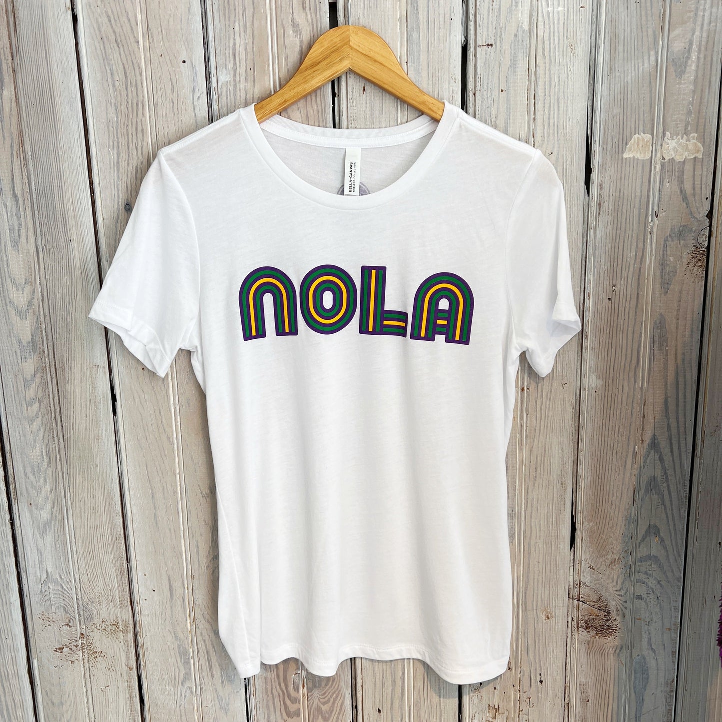 MG Mono Nola Women's Crew-white