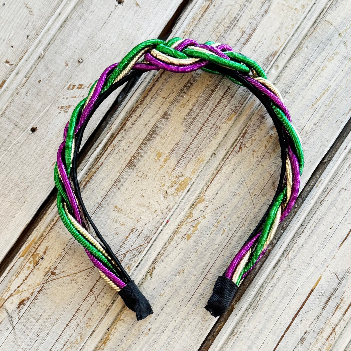 Braided Mardi Headband