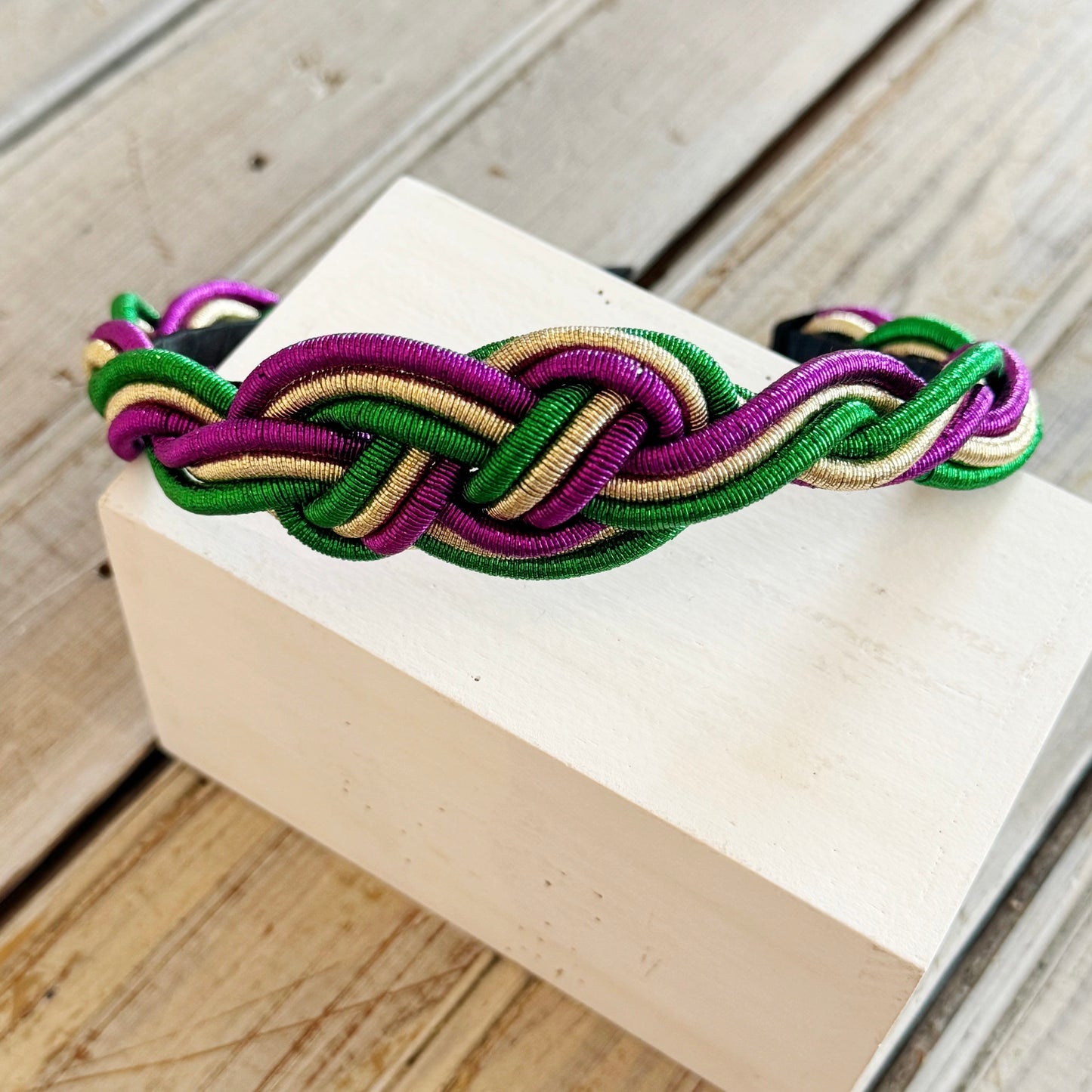 Braided Mardi Headband