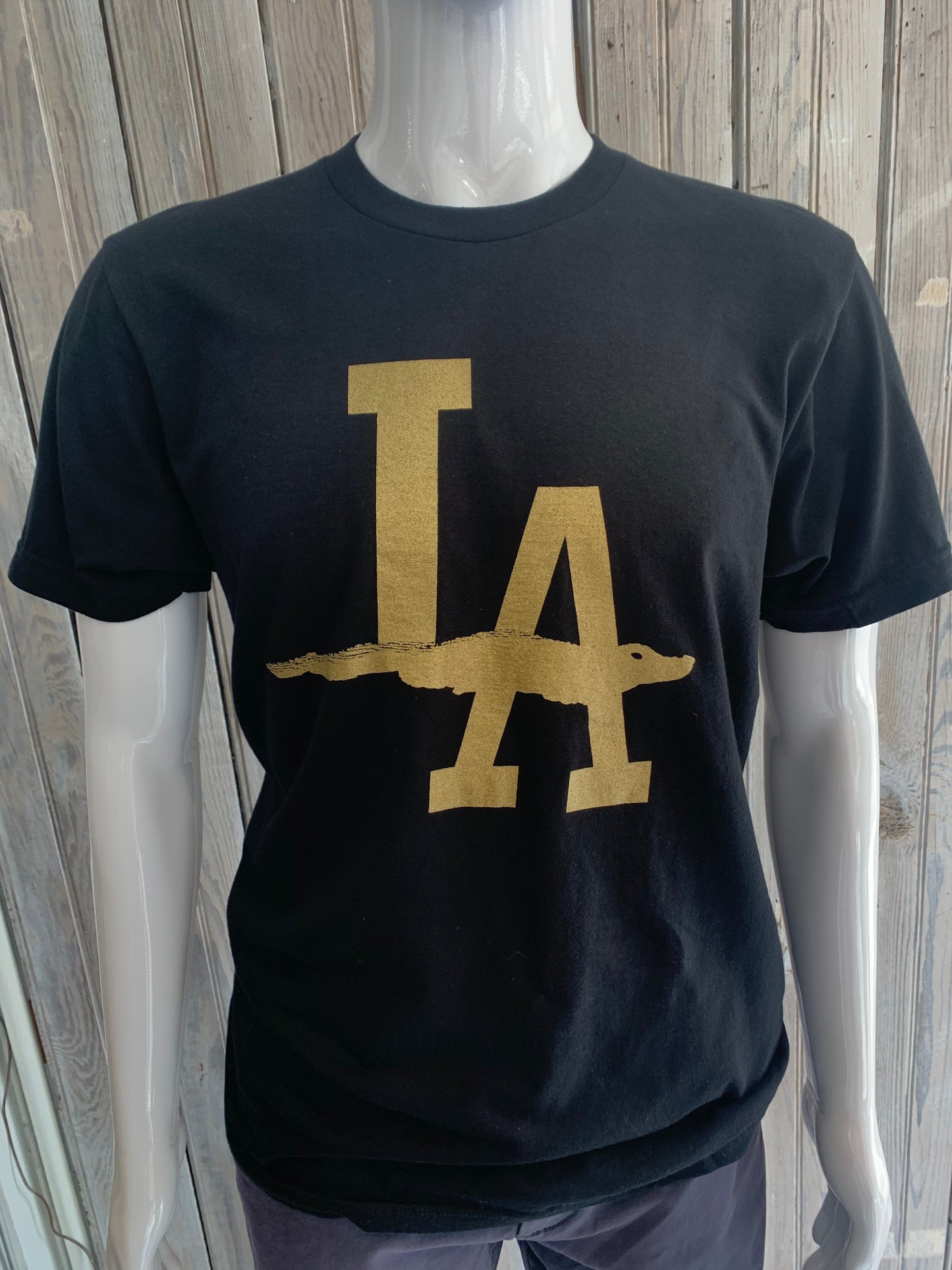 LA Gator Tee-black/gold