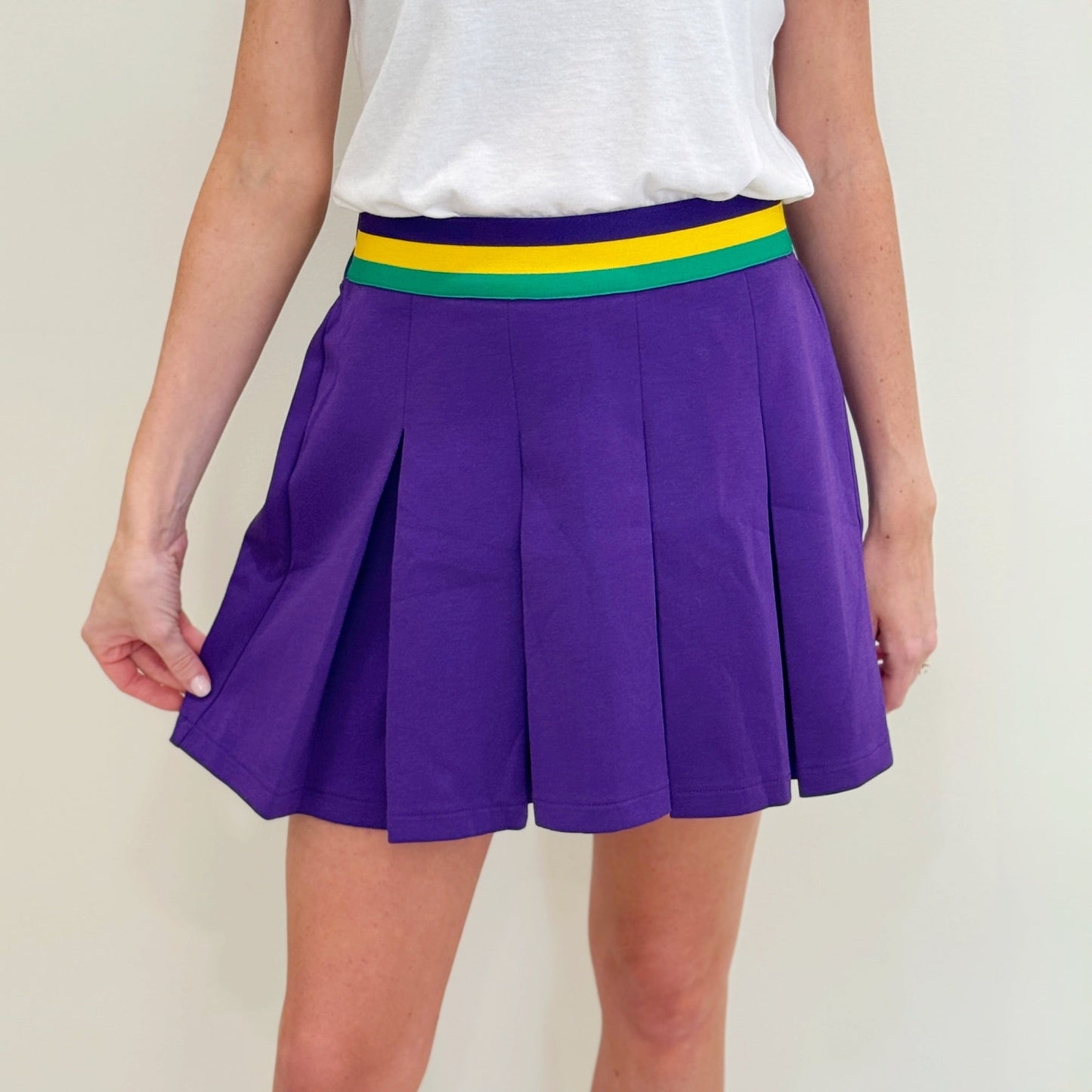 Nolaverse Mardi Pleated Skirt