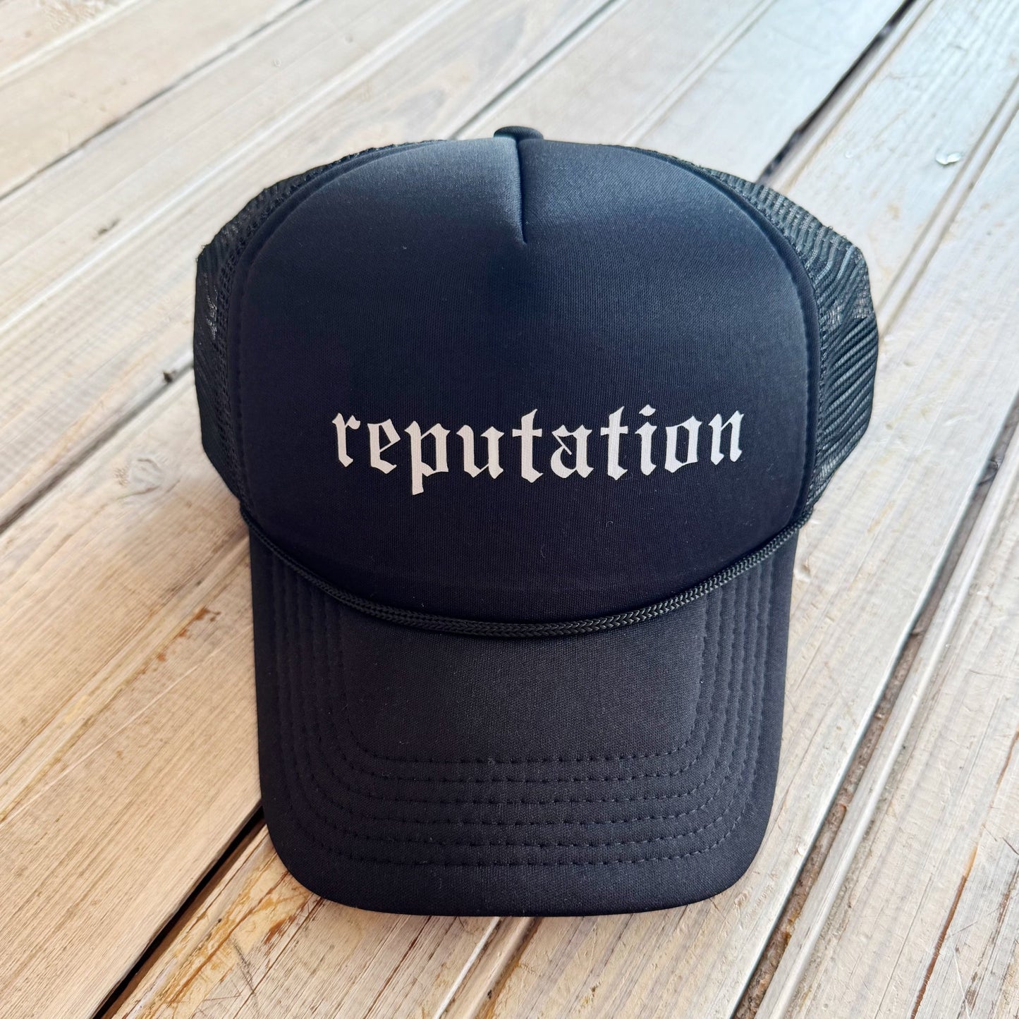 Reputation Foam Trucker-black