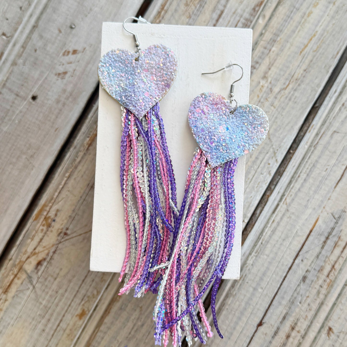 Lover Heart Fringe Earring