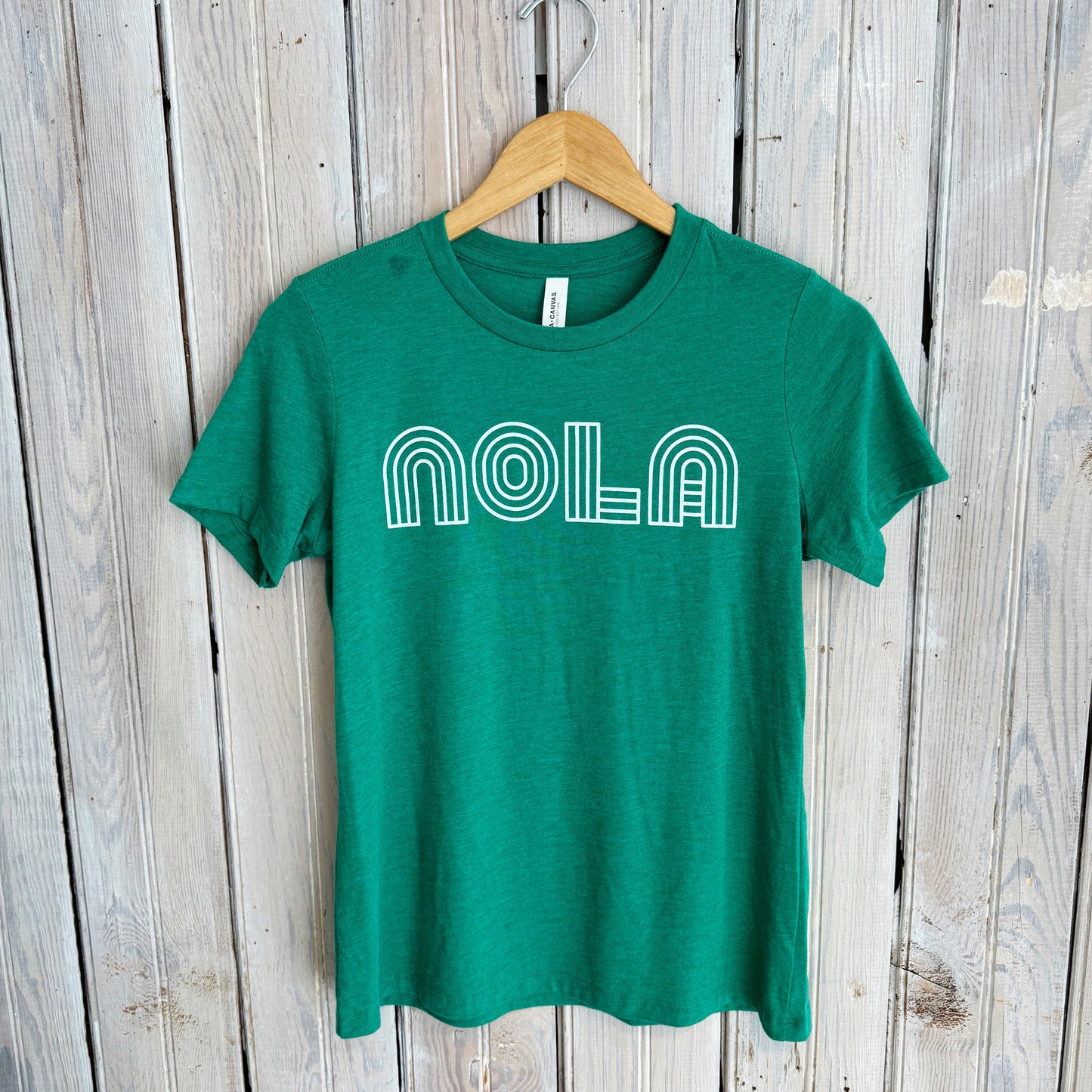 Mono Nola Women's Crew-tri green