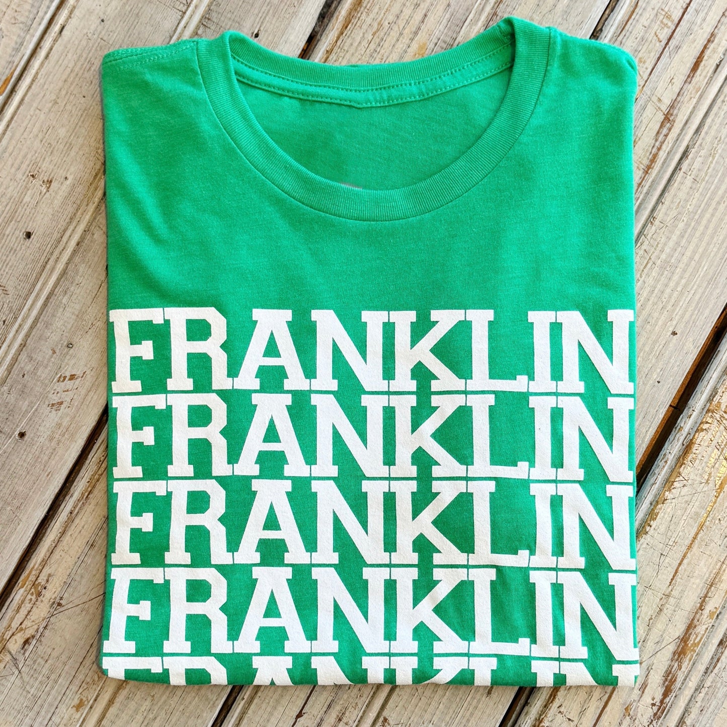 Ben Franklin Franklin x 5 Unisex Tee-green