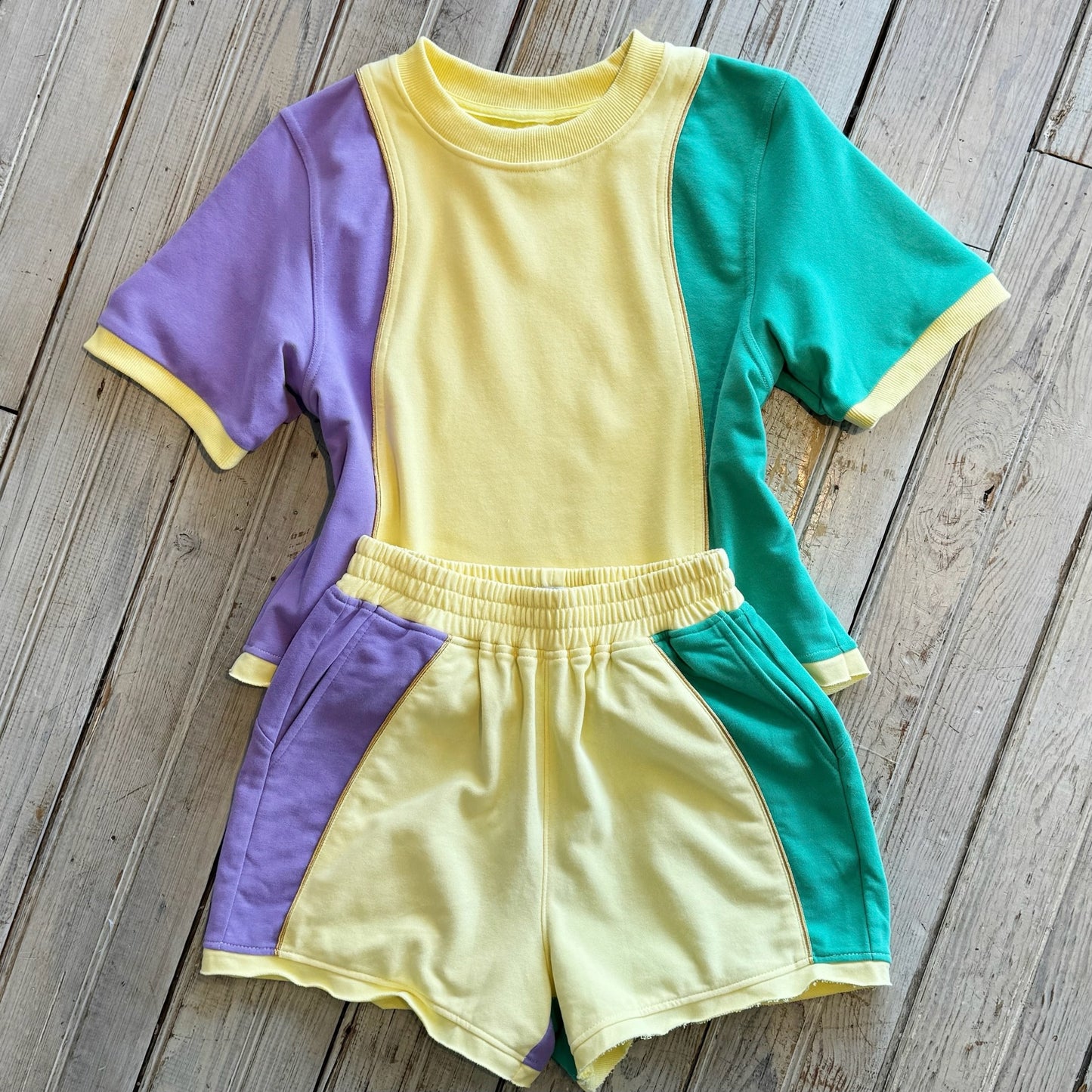 Nolaverse Mardi Colorblock Kids Set