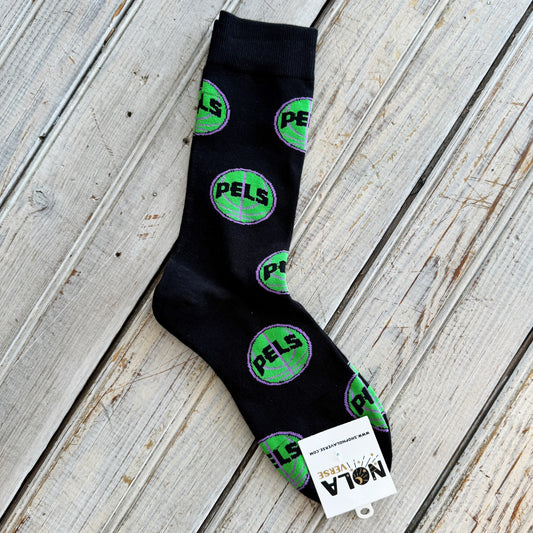 Pels Basketball Sock-black