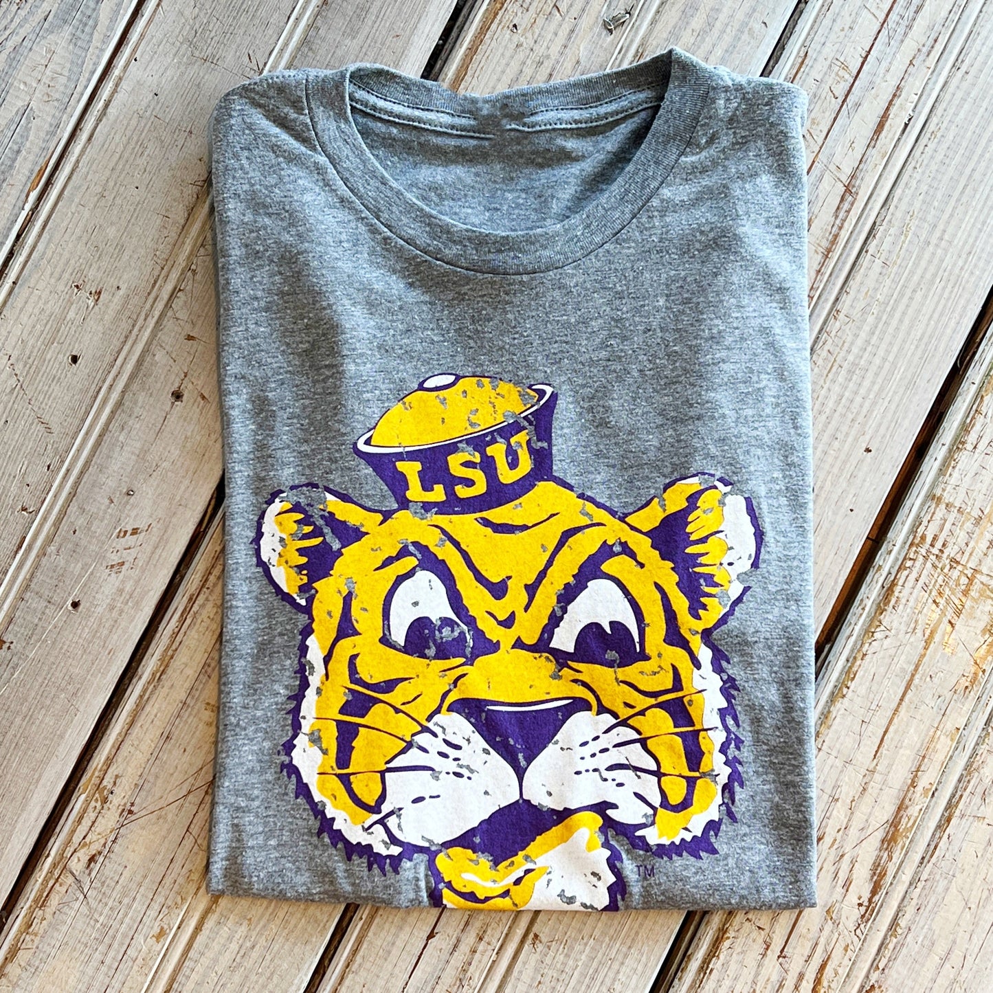 LSU Sailor Mike Tee-hea grey