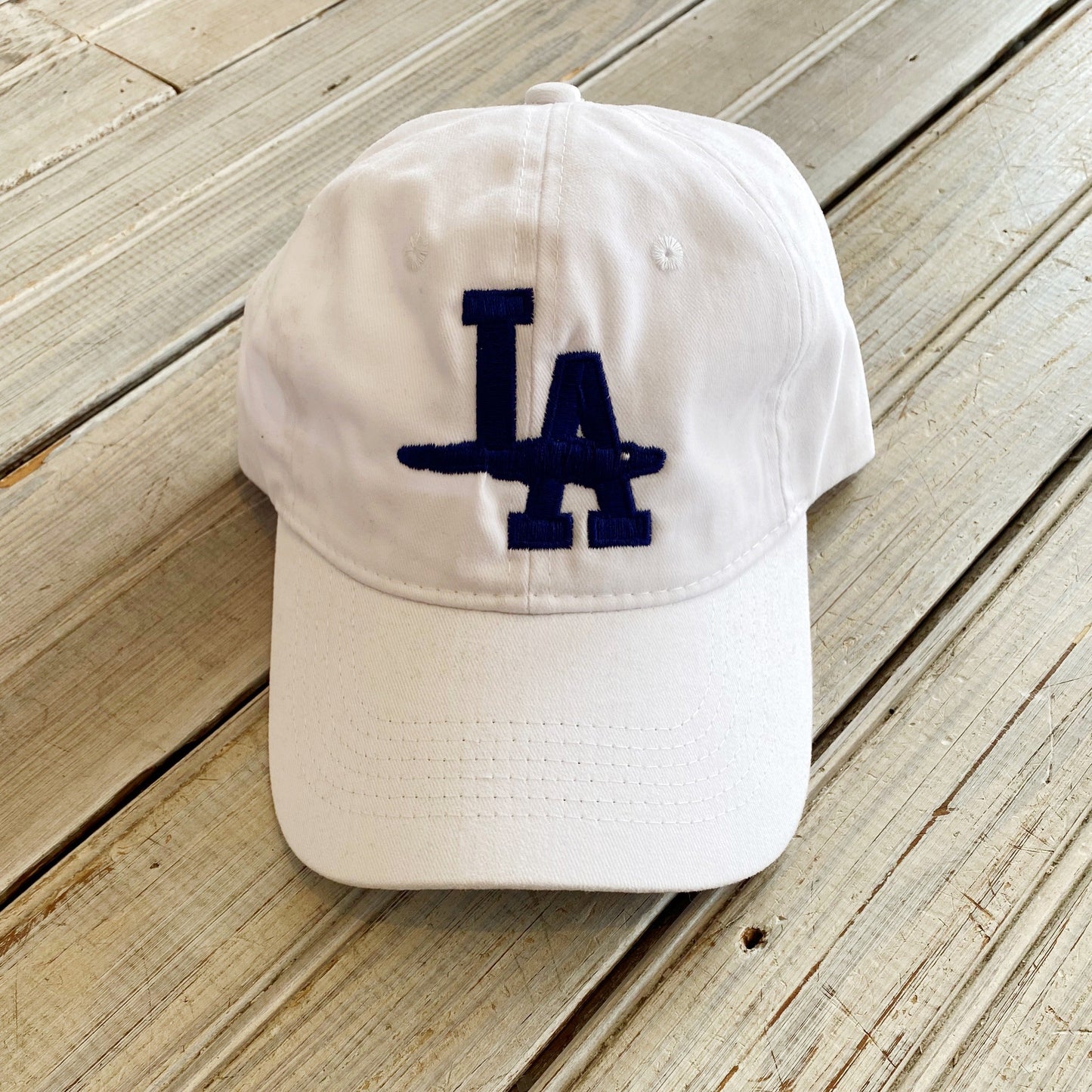 LA Gator Hat-white