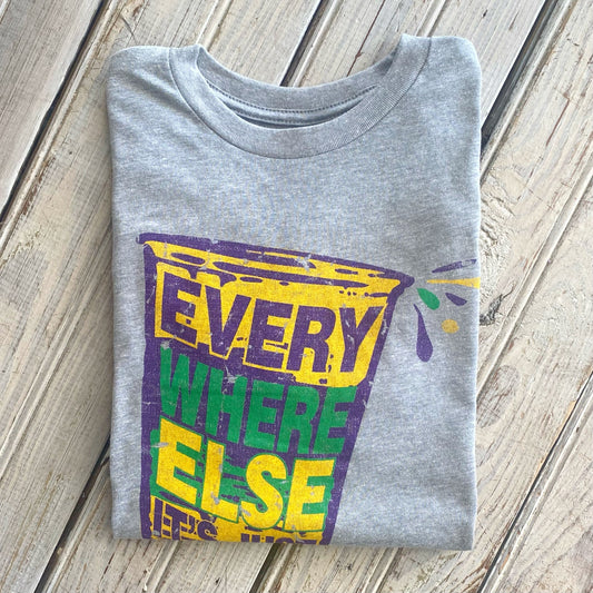 Everywhere Go Cup Kids Tee-hea grey