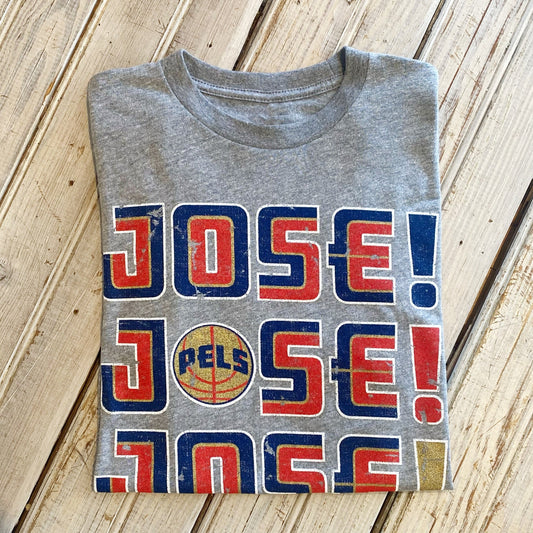 Jose x 3 Tee-tri grey