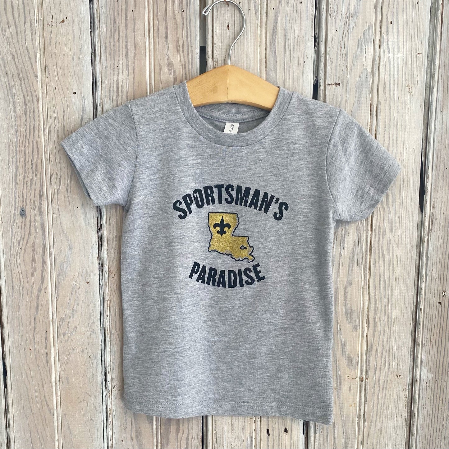 Sportsman's Kid's Tee-saints grey