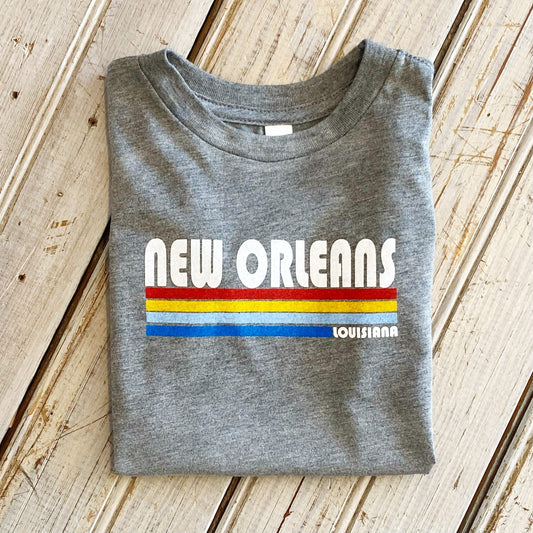 Classic NO Stripes Kid's Tee-grey