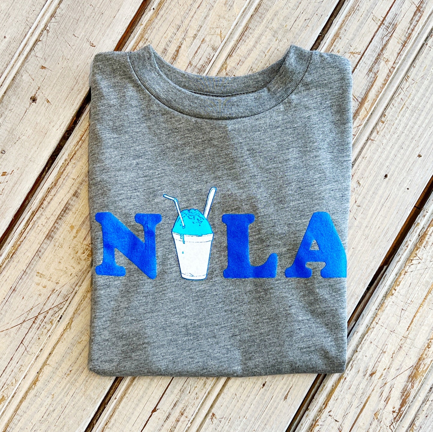 Nola Snoball Kids Tee-grey