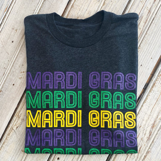 Mardi x 5 Tee-tri black