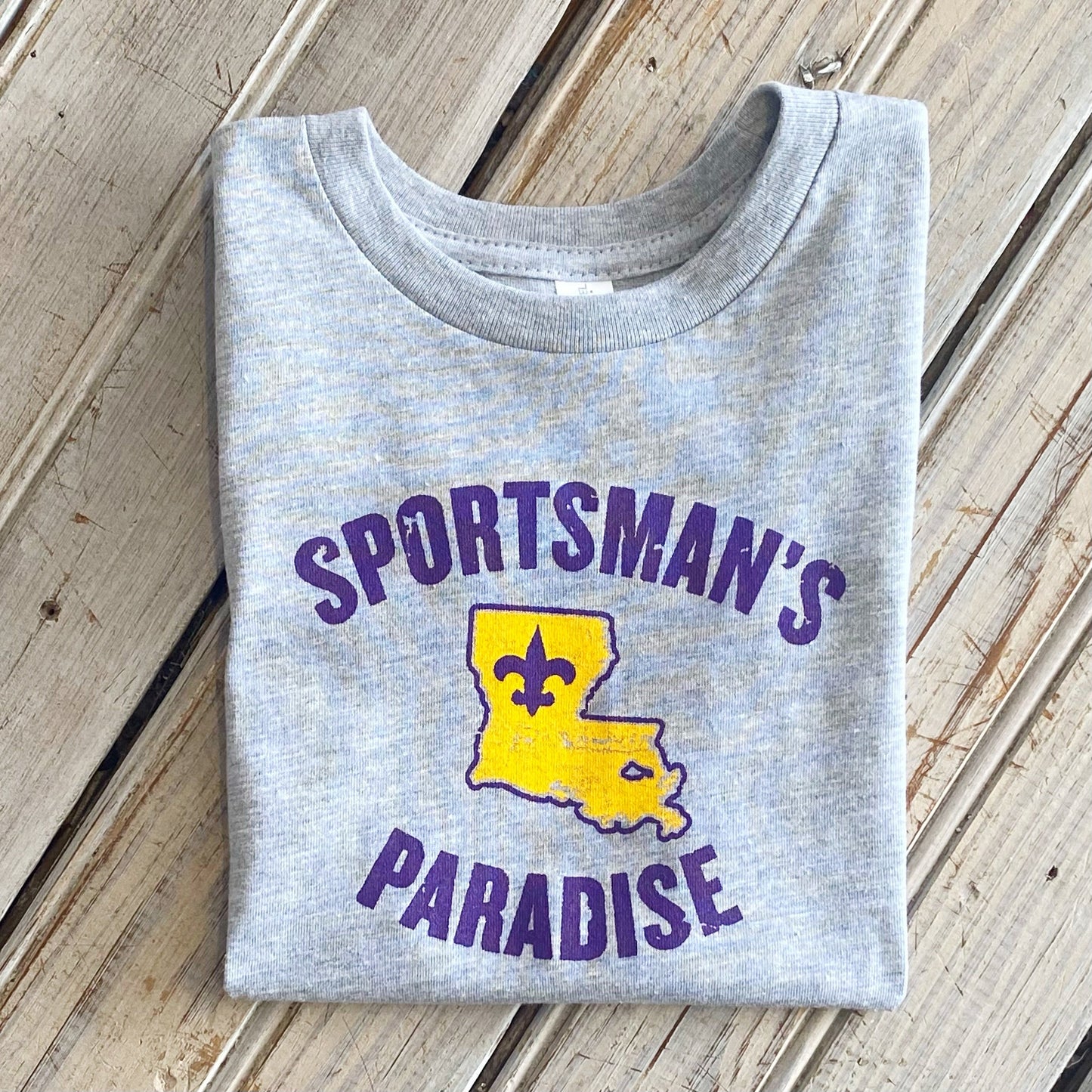 Sportsman's Kid's Tri-LSU grey