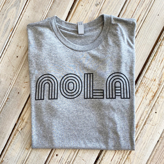 Mono Nola Tee-Tri Grey