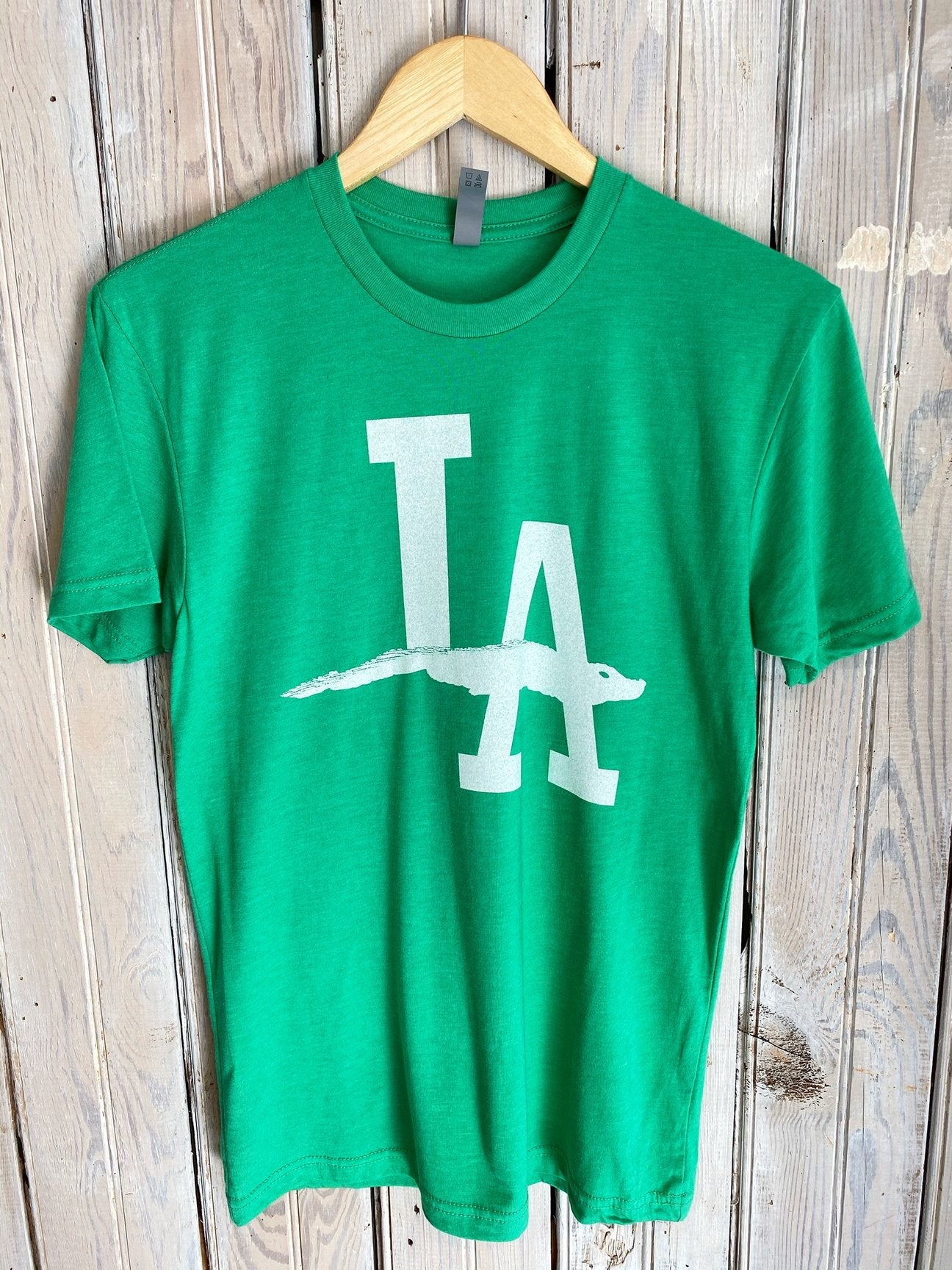 LA Gator Unisex Tee-Tri Green