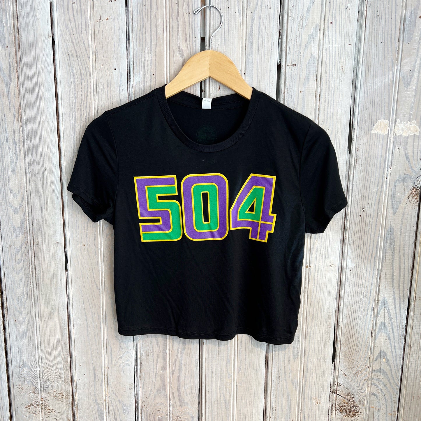 MG 504 Crop Top-black