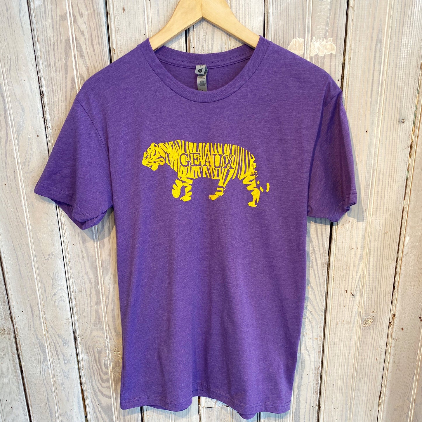 Geaux Tigers Tee-purple