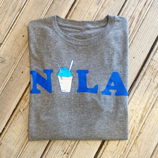 Nola Snoball Tee-tri grey