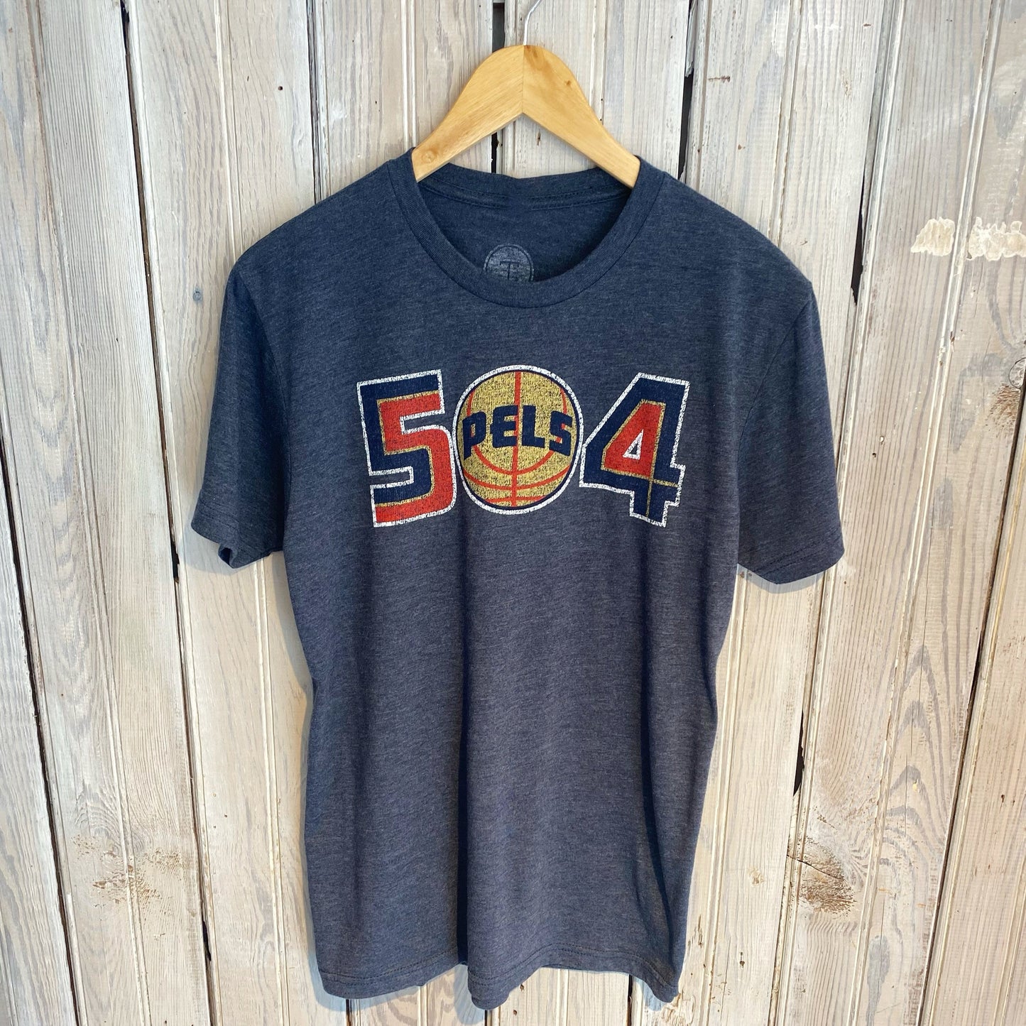 504 Pels Tee-vintage navy