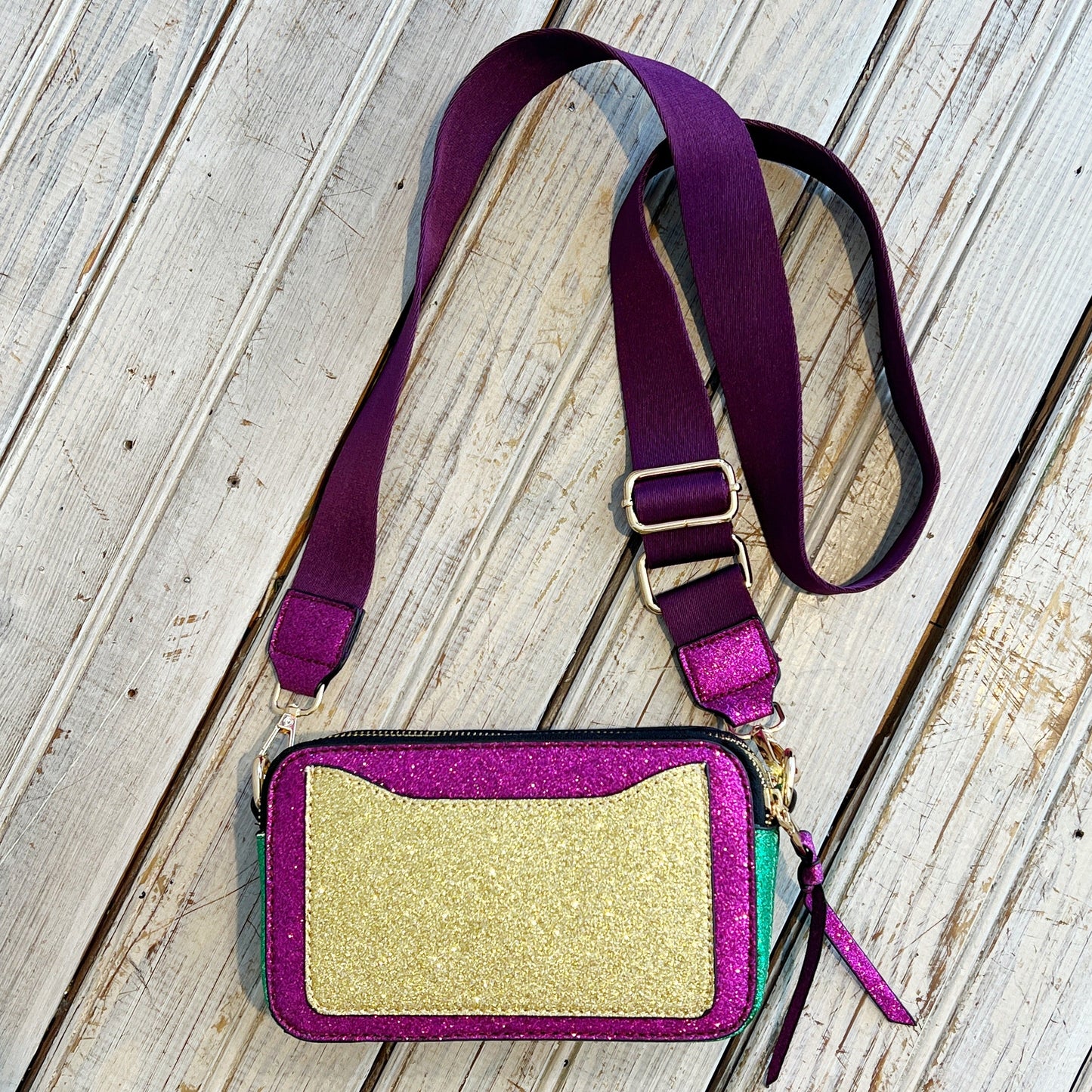 Mardi Gras Camera Bag