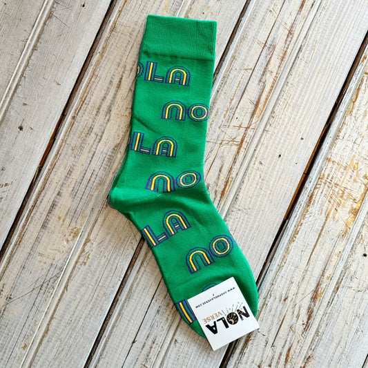 Nolaverse MG Mono Nola Sock-green