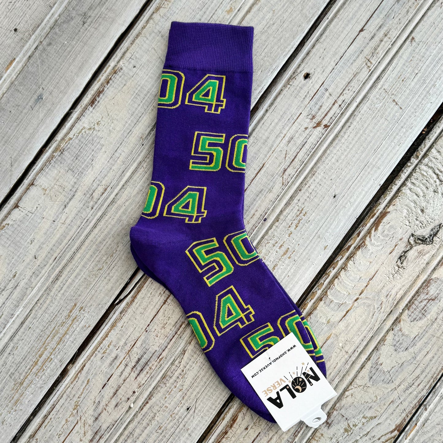 Nolaverse MG 504 Nola Sock-purple