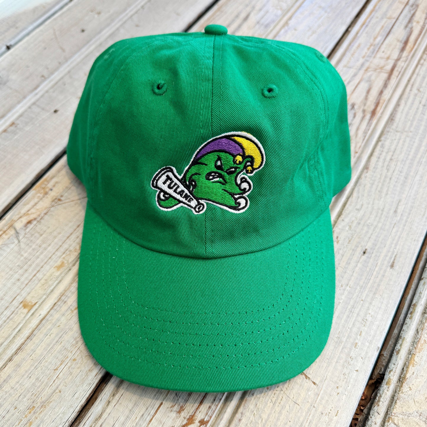 JT x Tulane Jester Wave Hat-green